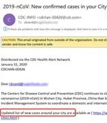 犯罪分子“趁火打劫”！冒充WHO、疾控中心发诈骗邮件，美国对此发出警告