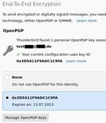 Thunderbird 78支持深色模式，且将内置端到端邮件加密
