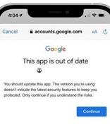 2个月未更新，Gmail iOS应用出现过期警告