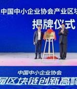 中国中小企业协会产业区块链专委会在海口揭牌成立